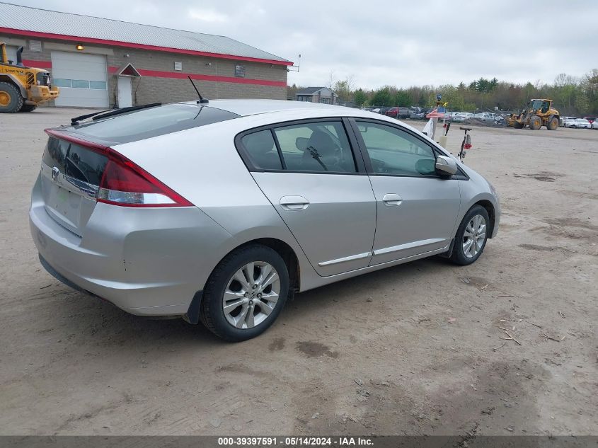 2012 Honda Insight Ex VIN: JHMZE2H79CS002729 Lot: 39397591