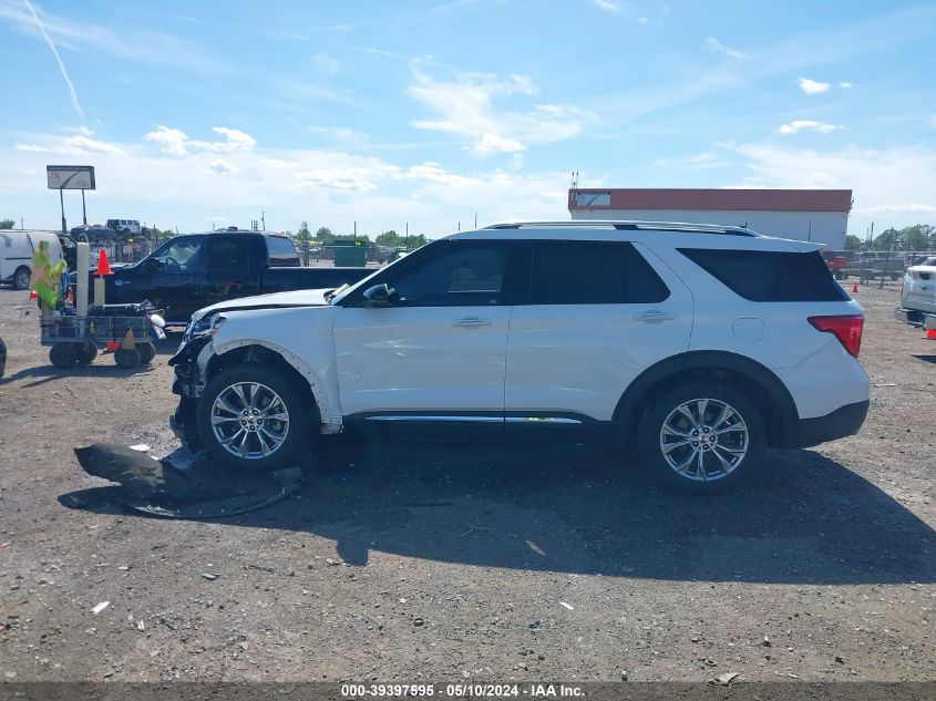 2021 Ford Explorer Limited VIN: 1FMSK8FH8MGA02232 Lot: 39397595