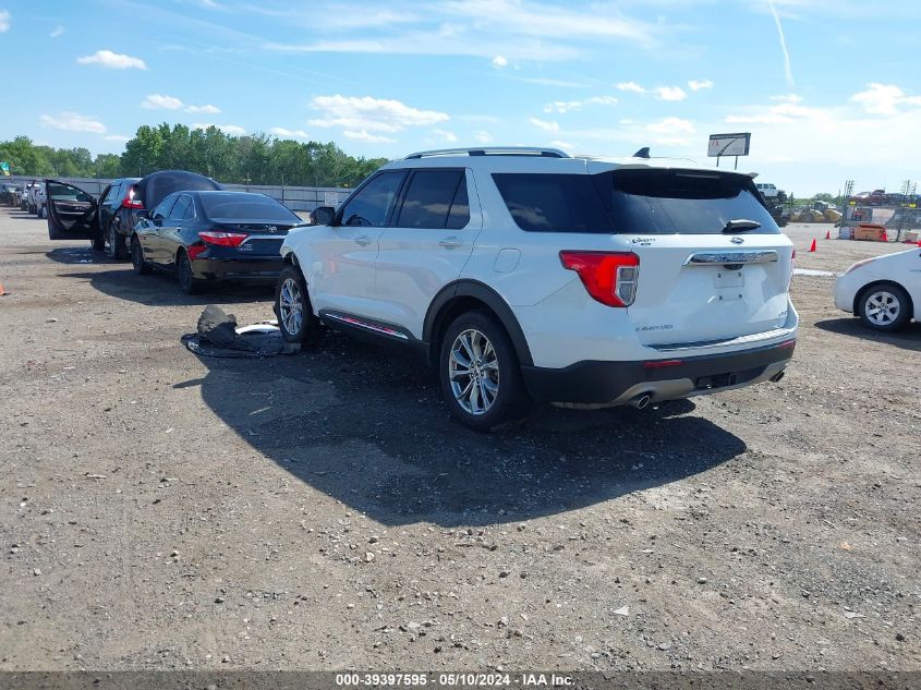 2021 Ford Explorer Limited VIN: 1FMSK8FH8MGA02232 Lot: 39397595