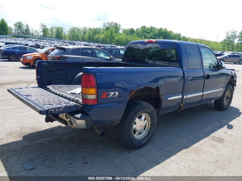 2002 GMC Sierra 1500 Sle VIN: 2GTEK19T321258605 Lot: 39397596