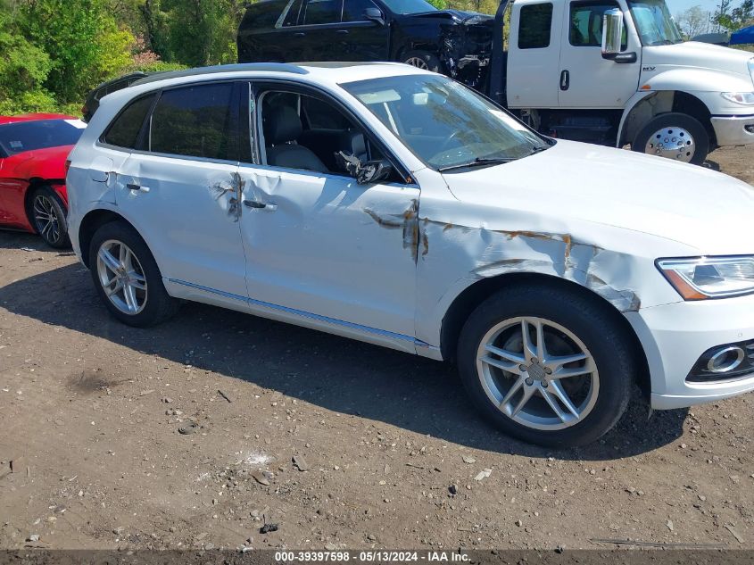 2017 Audi Q5 2.0T Premium VIN: WA1L2AFP7HA039136 Lot: 39397598