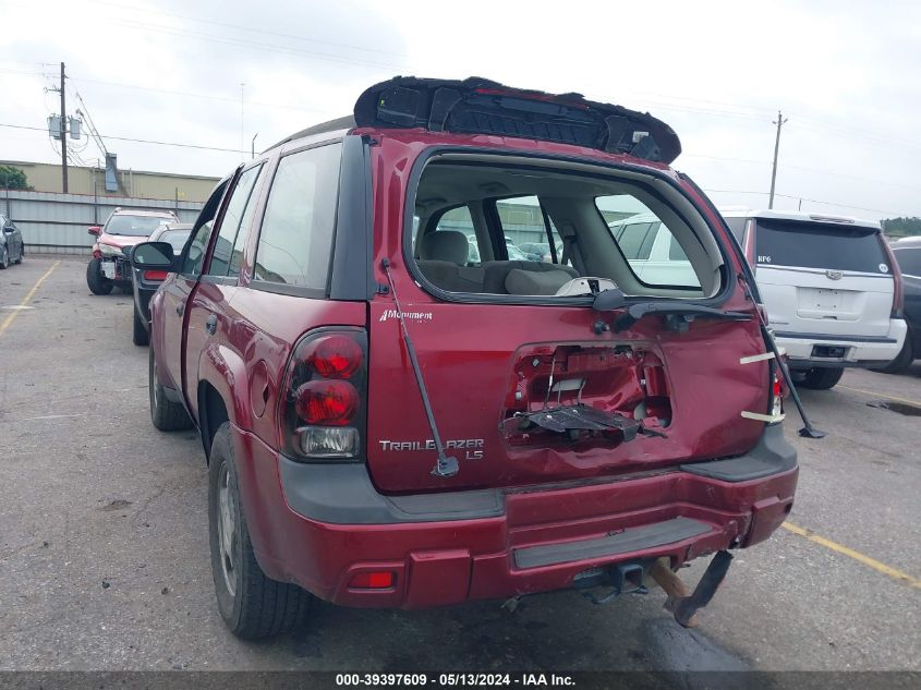 2007 Chevrolet Trailblazer Ls VIN: 1GNDS13S072177913 Lot: 39397609