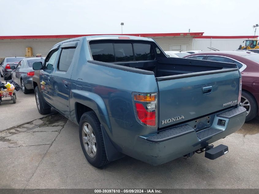 2006 Honda Ridgeline Rtl VIN: 2HJYK16536H504452 Lot: 39397610