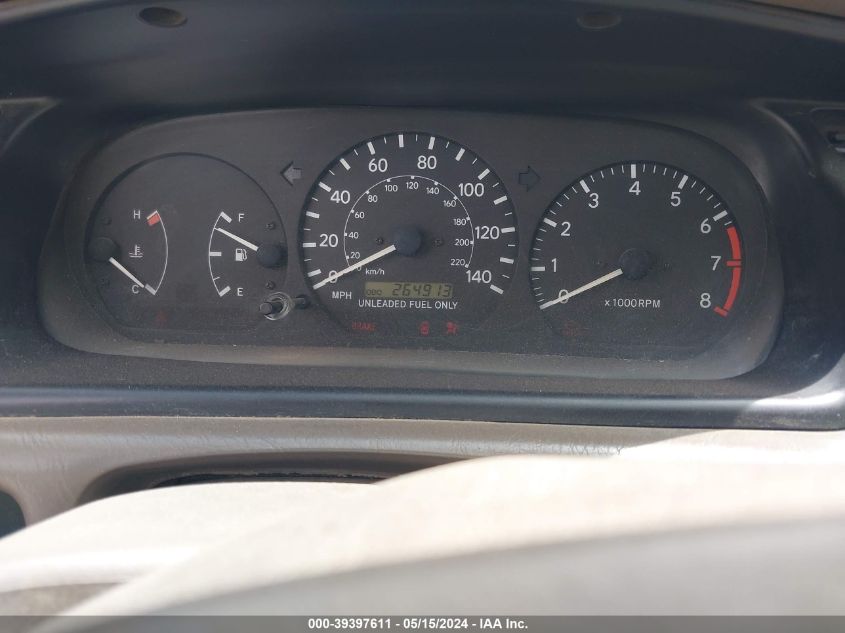 1999 Toyota Camry Ce/Le/Xle VIN: 4T1BG22K0XU460403 Lot: 39397611