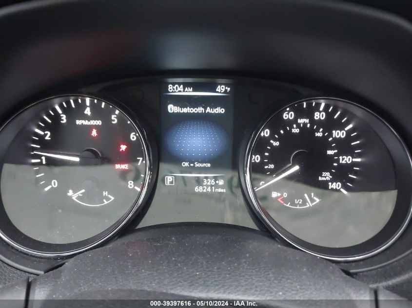 2017 Nissan Rogue Sv VIN: 5N1AT2MV6HC880222 Lot: 39397616