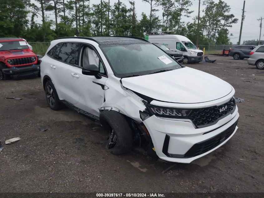 2022 KIA SORENTO EX - 5XYRH4LF5NG076919