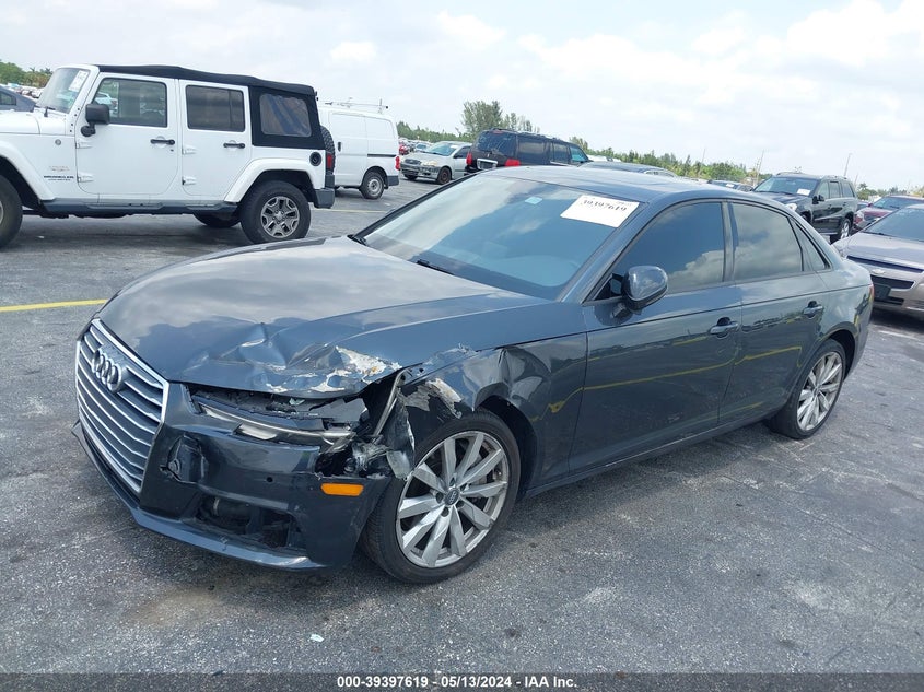 VIN WAUGNAF43HN007049 2017 AUDI A4 2.0T PREMIUM