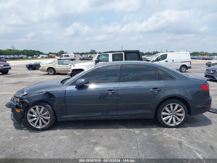 2017 Audi A4 2.0T Premium VIN: WAUGNAF43HN007049 Lot: 39397619