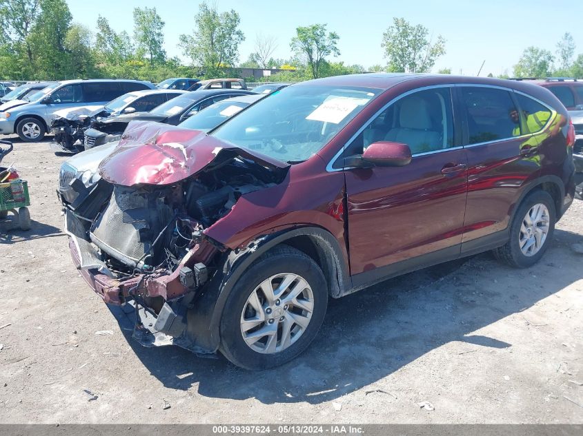 2016 Honda Cr-V Ex VIN: 2HKRM4H56GH605754 Lot: 39397624