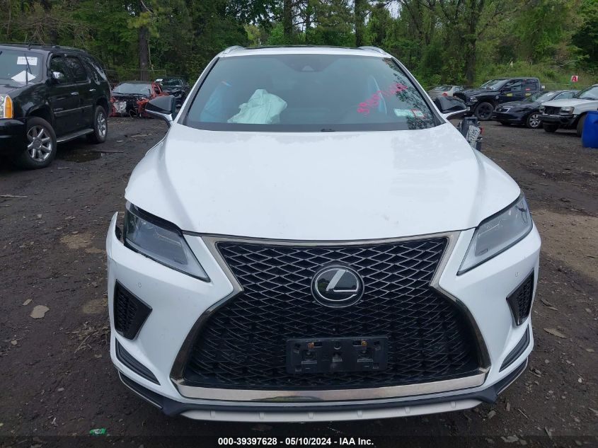 2021 Lexus Rx 350 F Sport Appearance VIN: 2T2SZMDA7MC271427 Lot: 39397628