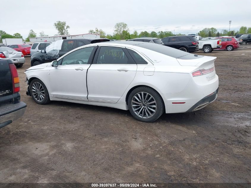 2017 Lincoln Mkz Hybrid Premiere VIN: 3LN6L5KU4HR629878 Lot: 39397637