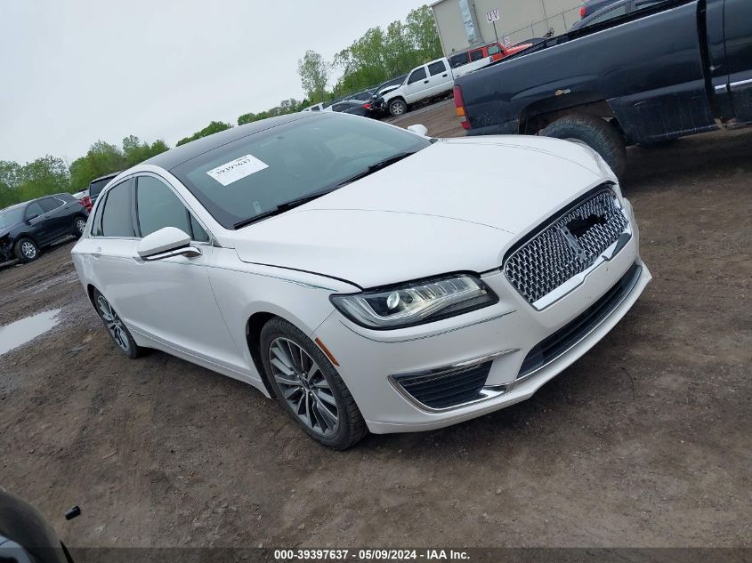 2017 Lincoln Mkz Hybrid Premiere VIN: 3LN6L5KU4HR629878 Lot: 39397637