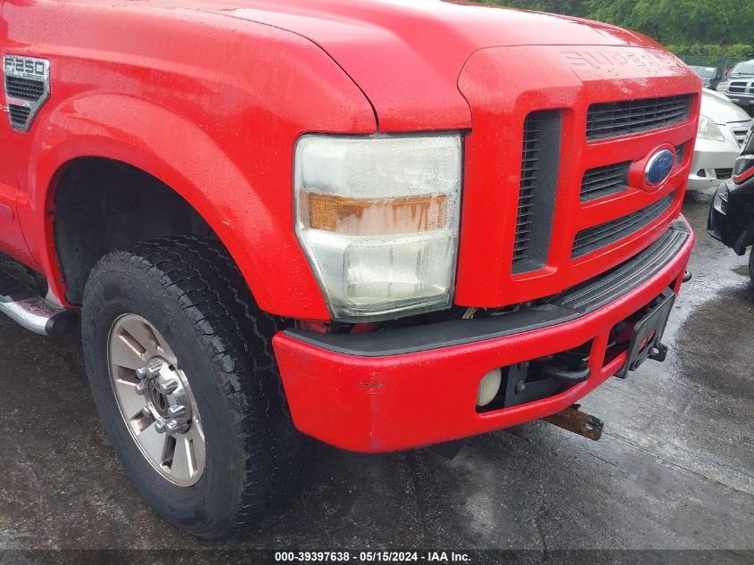 2008 Ford F-250 Xlt VIN: 1FTSX21558EA45752 Lot: 39397638