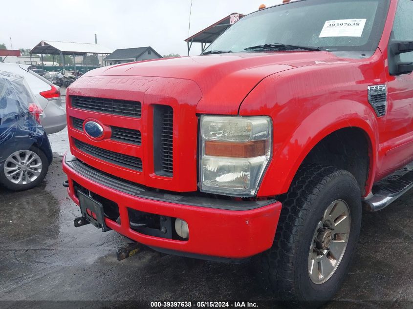 2008 Ford F-250 Xlt VIN: 1FTSX21558EA45752 Lot: 39397638