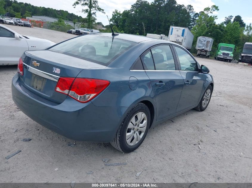 2012 Chevrolet Cruze Ls VIN: 1G1PD5SH0C7232816 Lot: 39397641