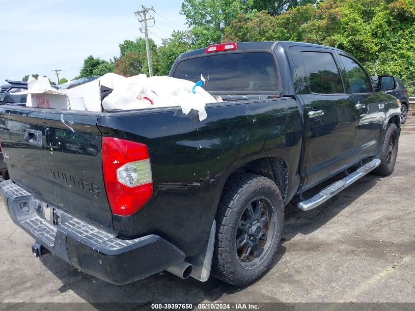 2017 Toyota Tundra Platinum 5.7L V8 VIN: 5TFAW5F12HX645400 Lot: 39397650