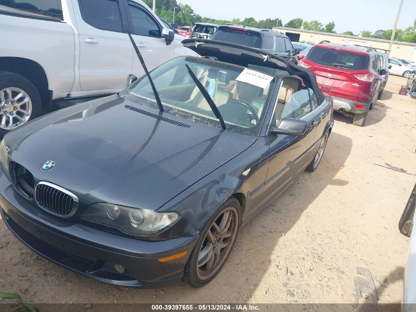 2005 BMW 330Ci VIN: WBABW53475PL49980 Lot: 39397655