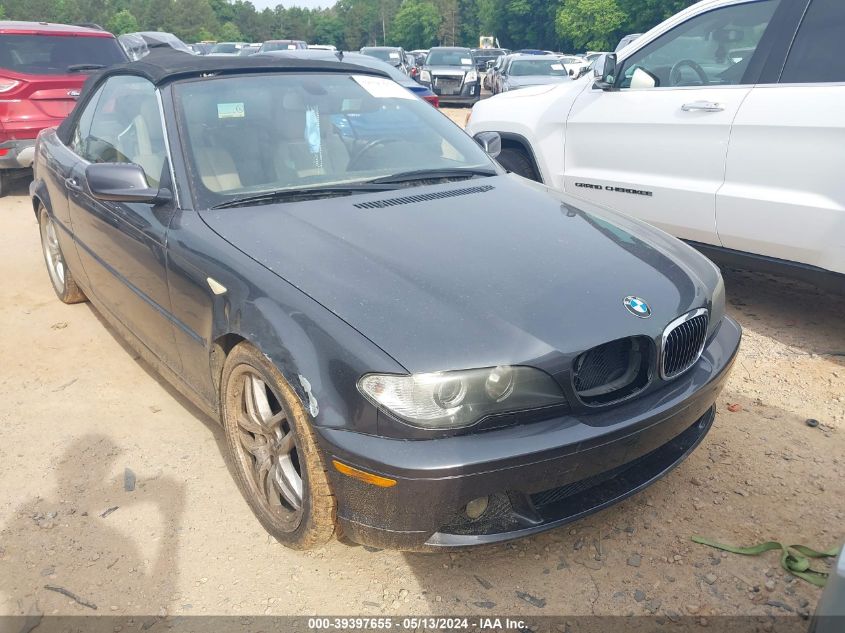 2005 BMW 330Ci VIN: WBABW53475PL49980 Lot: 39397655