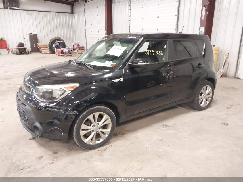 2014 Kia Soul + VIN: KNDJP3A58E7715876 Lot: 39397656