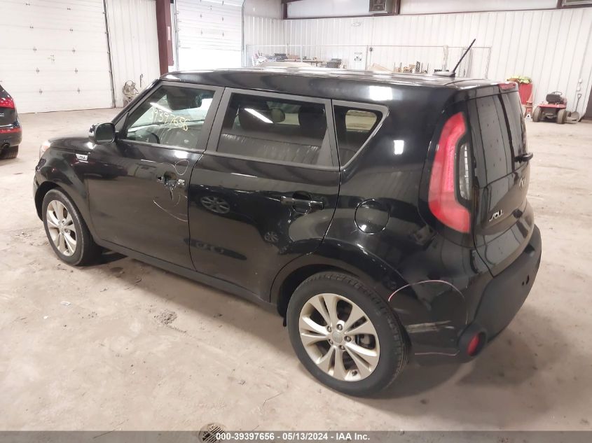 2014 Kia Soul + VIN: KNDJP3A58E7715876 Lot: 39397656