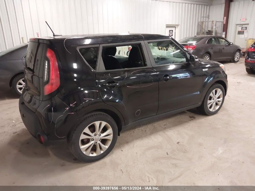 2014 Kia Soul + VIN: KNDJP3A58E7715876 Lot: 39397656