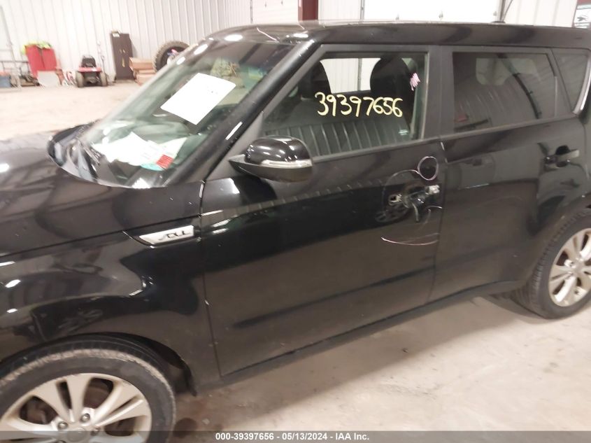 2014 Kia Soul + VIN: KNDJP3A58E7715876 Lot: 39397656