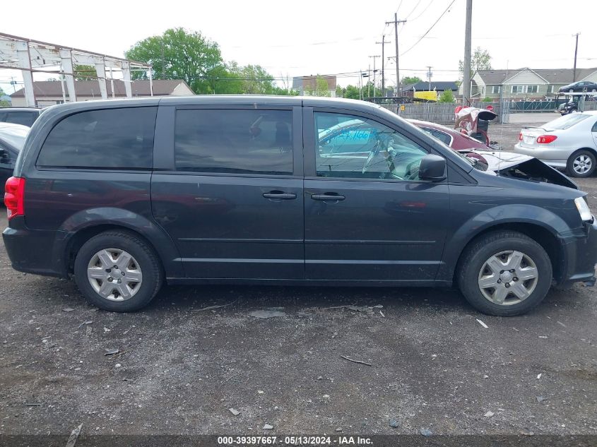 2011 Dodge Grand Caravan Express VIN: 2D4RN4DGXBR683361 Lot: 39397667