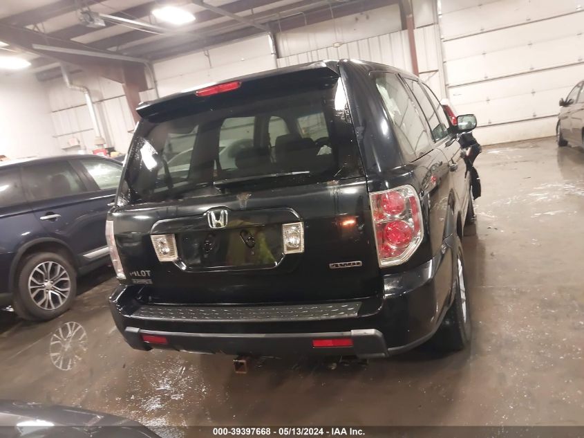 2006 Honda Pilot Lx VIN: 2HKYF18166H515388 Lot: 39397668