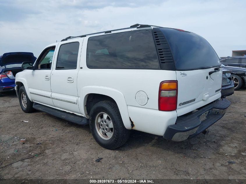 2002 Chevrolet Suburban 1500 Lt VIN: 1GNFK16Z42J305909 Lot: 39397673