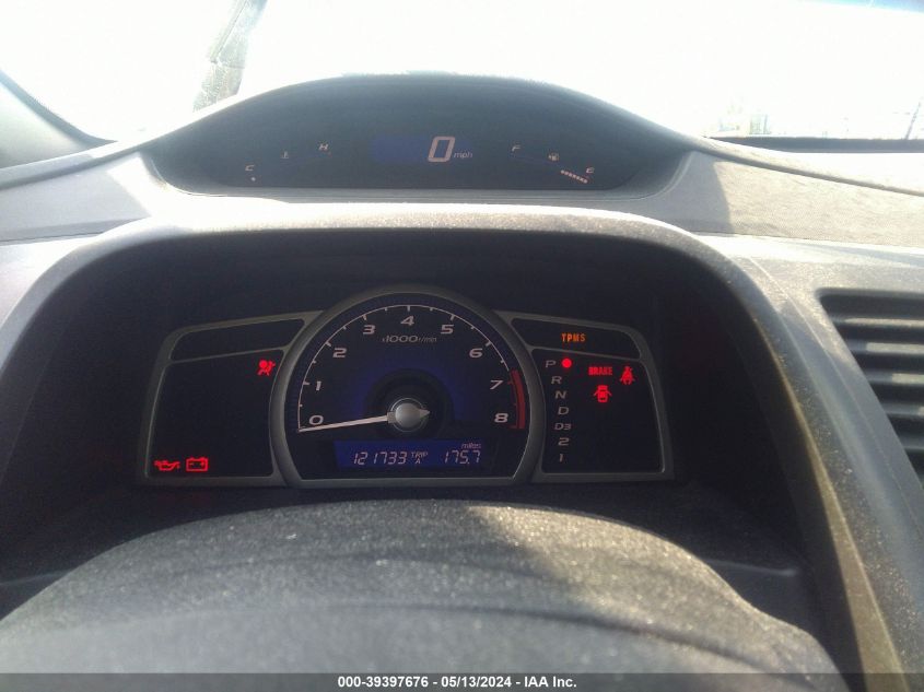 2010 Honda Civic Lx VIN: 2HGFA1F5XAH576838 Lot: 39397676