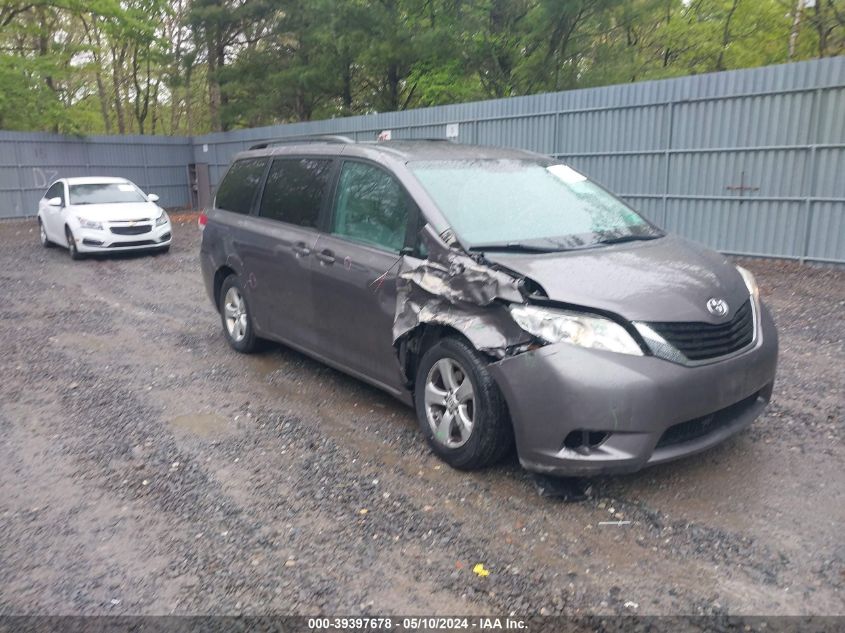 2013 Toyota Sienna Le V6 8 Passenger VIN: 5TDKK3DC6DS389660 Lot: 39397678