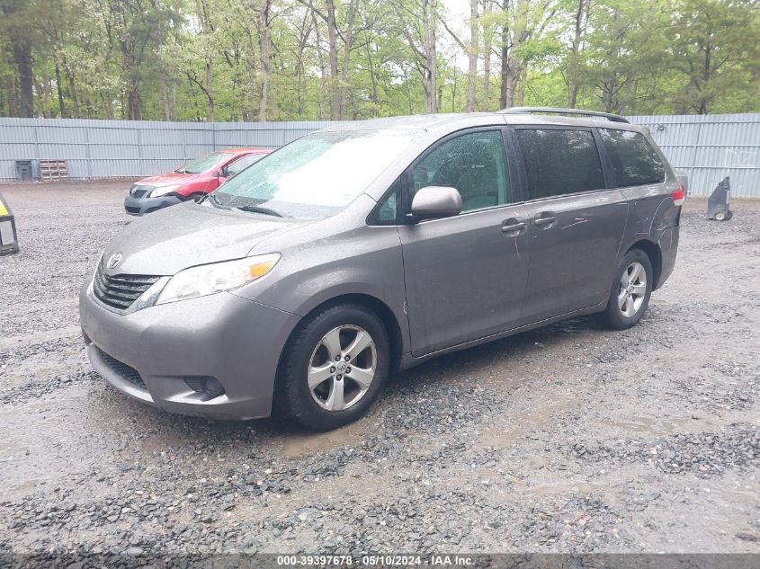 2013 Toyota Sienna Le V6 8 Passenger VIN: 5TDKK3DC6DS389660 Lot: 39397678