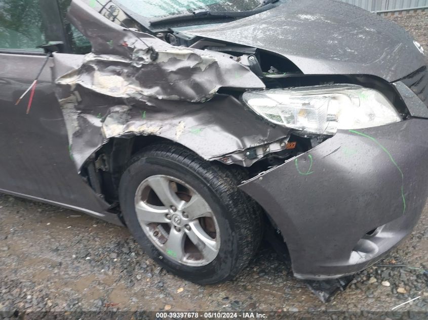 2013 Toyota Sienna Le V6 8 Passenger VIN: 5TDKK3DC6DS389660 Lot: 39397678