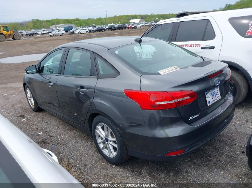 2016 Ford Focus Se VIN: 1FADP3F21GL341087 Lot: 39397682