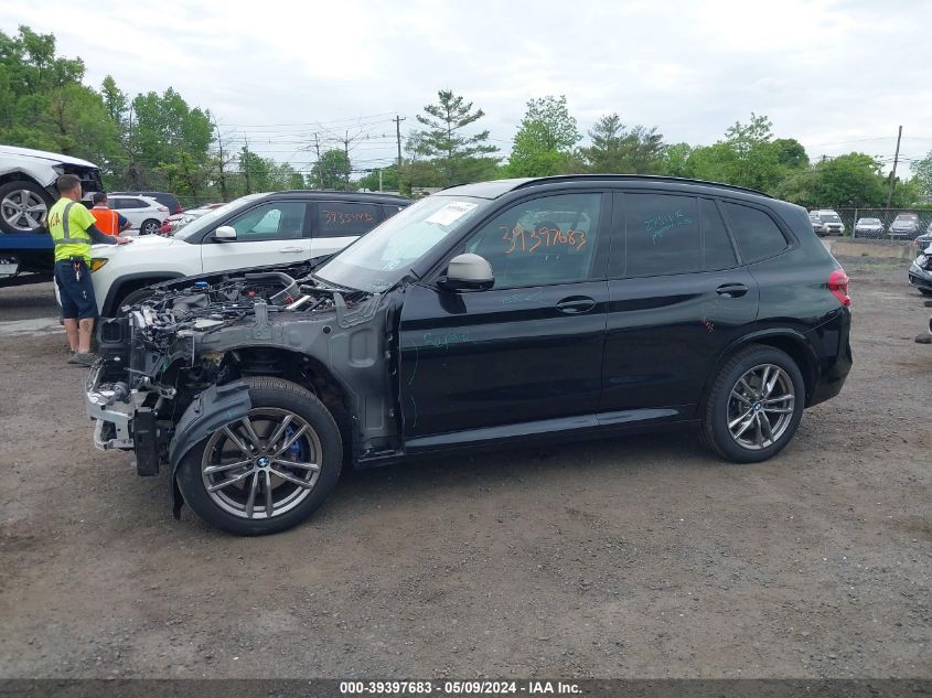 2021 BMW X3 M40I VIN: 5UXTY9C09M9F95567 Lot: 39397683