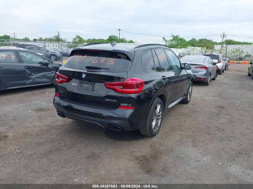 2021 BMW X3 M40I VIN: 5UXTY9C09M9F95567 Lot: 39397683