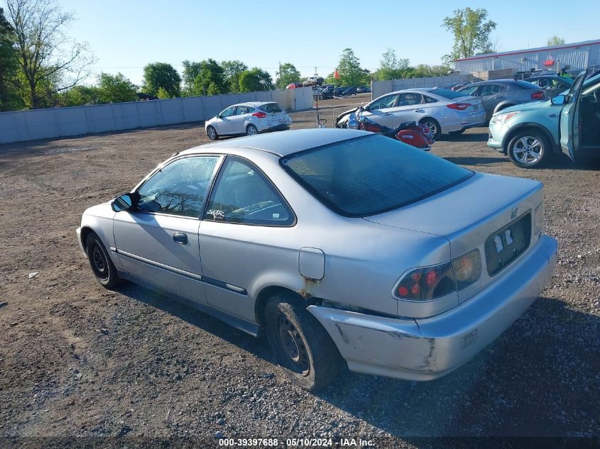 1998 Honda Civic Dx VIN: 1HGEJ6225WL113813 Lot: 39397688