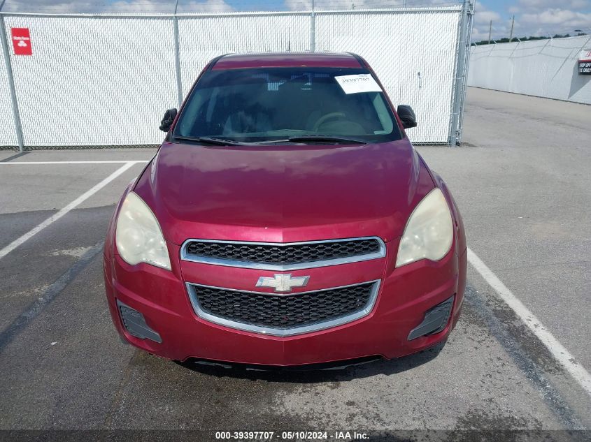 2010 Chevrolet Equinox Ls VIN: 2CNALBEW9A6365950 Lot: 39397707