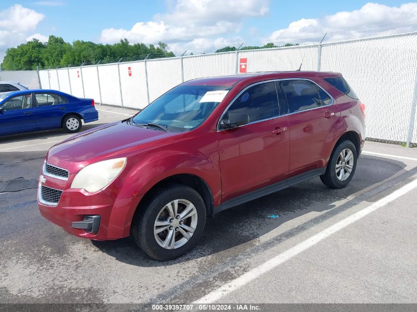 2010 Chevrolet Equinox Ls VIN: 2CNALBEW9A6365950 Lot: 39397707