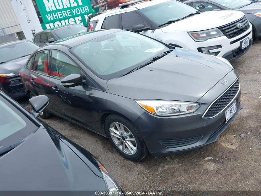 2015 Ford Focus Se VIN: 1FADP3F27FL343781 Lot: 39397714