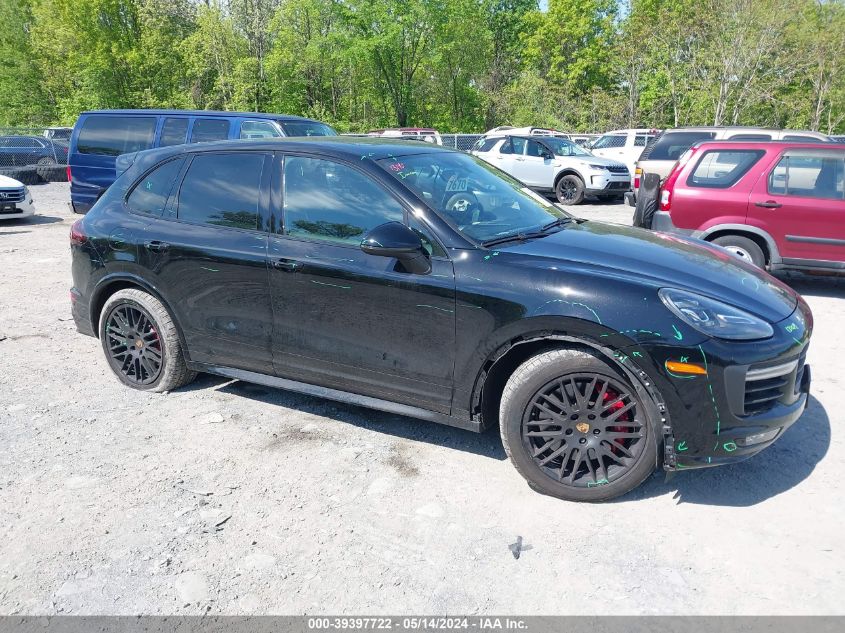 2017 Porsche Cayenne Gts VIN: WP1AD2A26HLA82491 Lot: 39397722