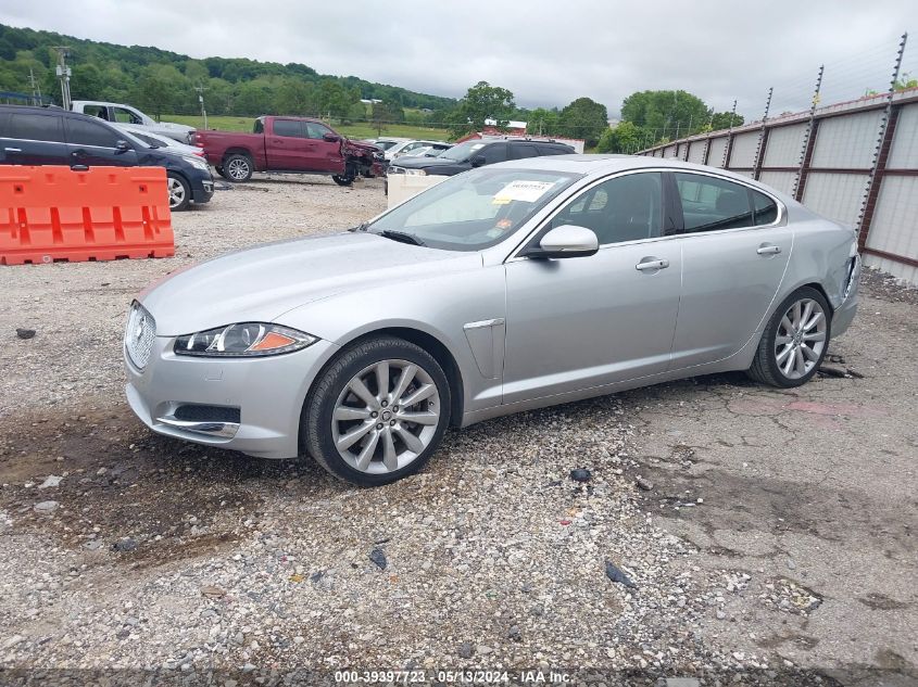 2013 Jaguar Xf V6 Sc VIN: SAJWJ0EF3D8S82048 Lot: 39397723