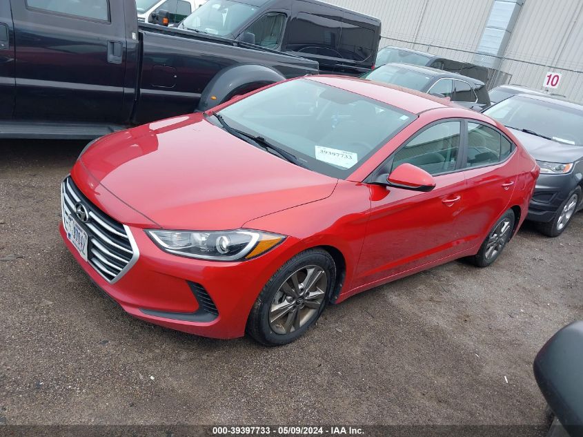 2018 Hyundai Elantra Sel VIN: 5NPD84LF0JH383184 Lot: 39397733