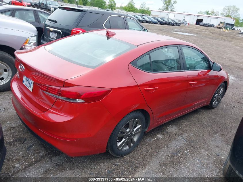 2018 Hyundai Elantra Sel VIN: 5NPD84LF0JH383184 Lot: 39397733