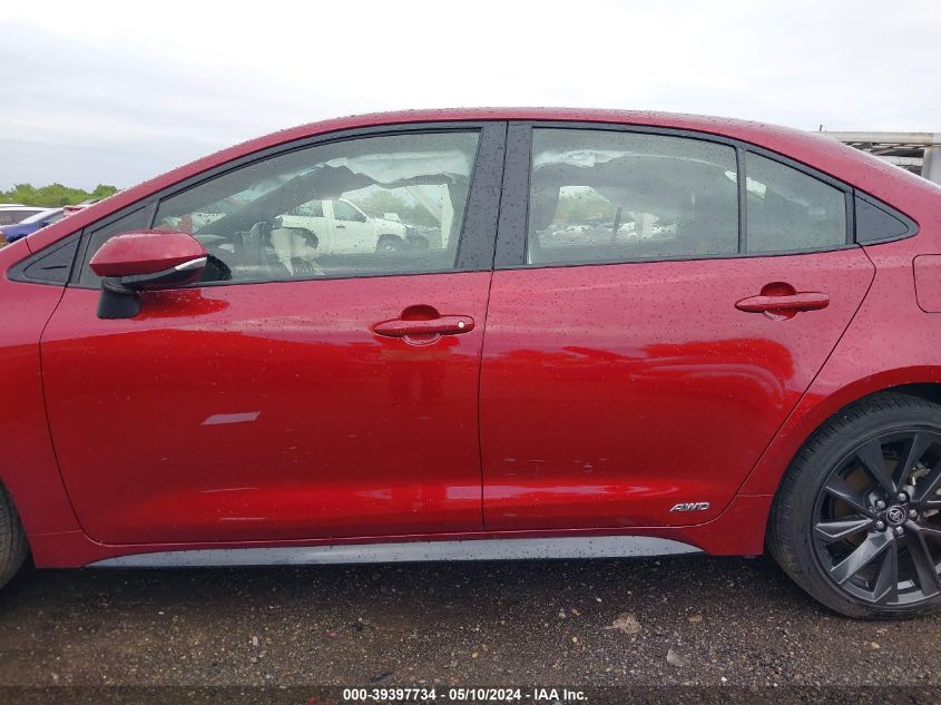 2023 Toyota Corolla Hybrid Se VIN: JTDBDMHE4PJ000236 Lot: 39397734