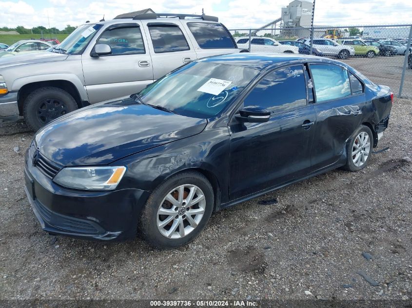 2012 Volkswagen Jetta 2.5L Se VIN: 3VWDP7AJ4CM424664 Lot: 39397736