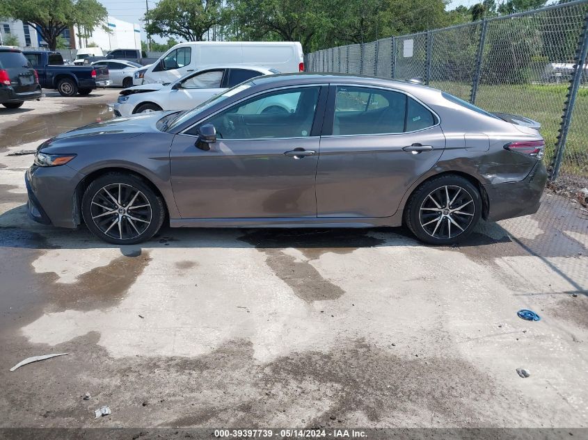 2022 TOYOTA CAMRY SE - 4T1G11AK6NU663134