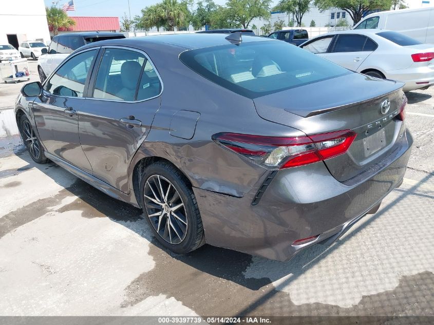 2022 Toyota Camry Se VIN: 4T1G11AK6NU663134 Lot: 39397739