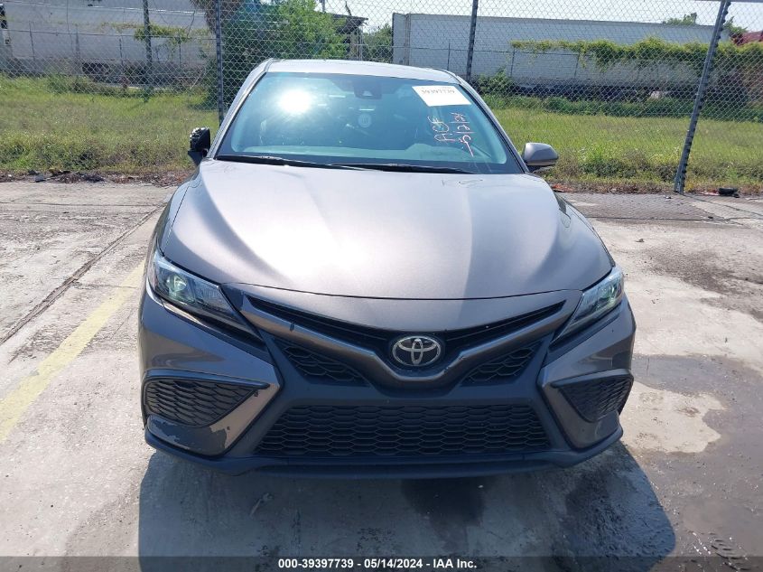 2022 TOYOTA CAMRY SE - 4T1G11AK6NU663134