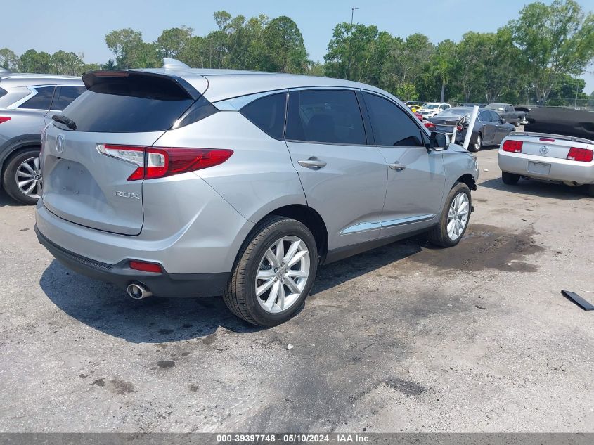 2020 Acura Rdx Standard VIN: 5J8TC1H37LL021442 Lot: 39397748